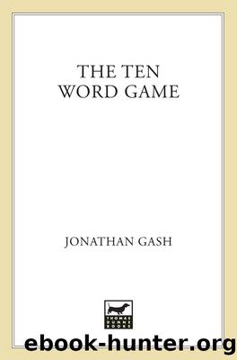 The Ten-Word Game by Jonathan Gash