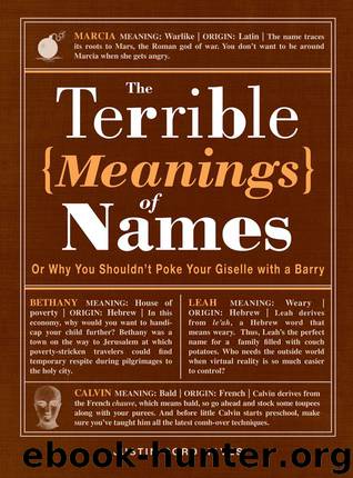 The Terrible Meanings of Names by Justin Cord Hayes