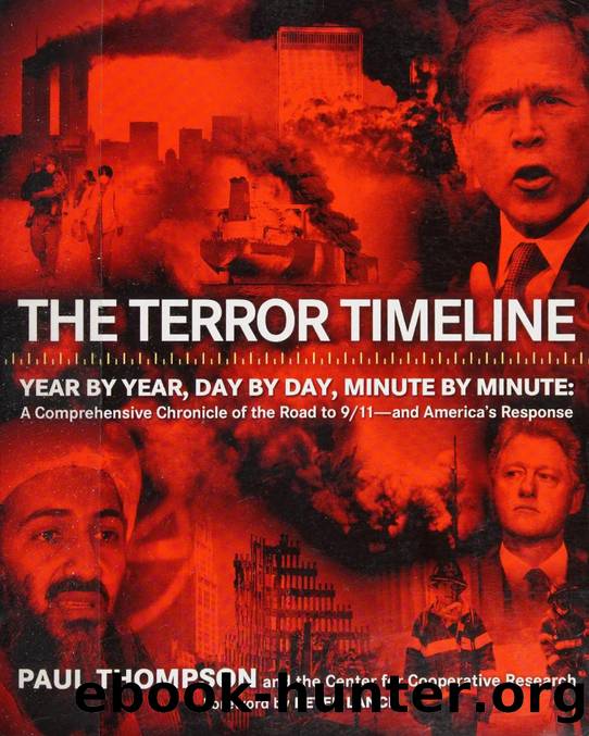 The Terror Timeline by Thompson Paul