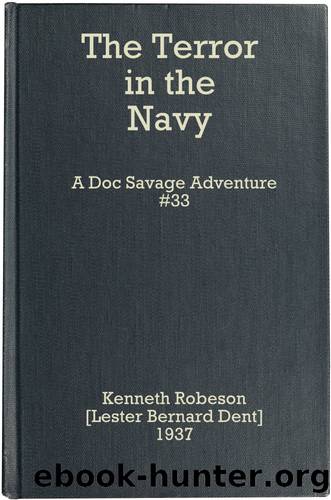 The Terror in the Navy: A Doc Savage Adventure by Robeson Kenneth