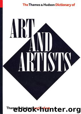 The Thames and Hudson Dictionary of Art and Artists (World of Art) by Herbert Read