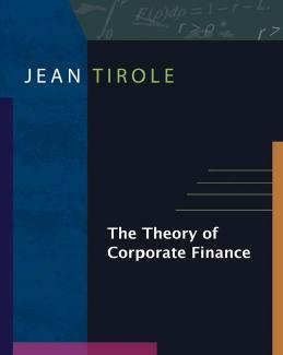 The Theory of Corporate Finance by Jean Tirole