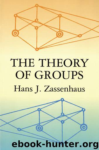 The Theory of Groups by Robert A. Hall Jr