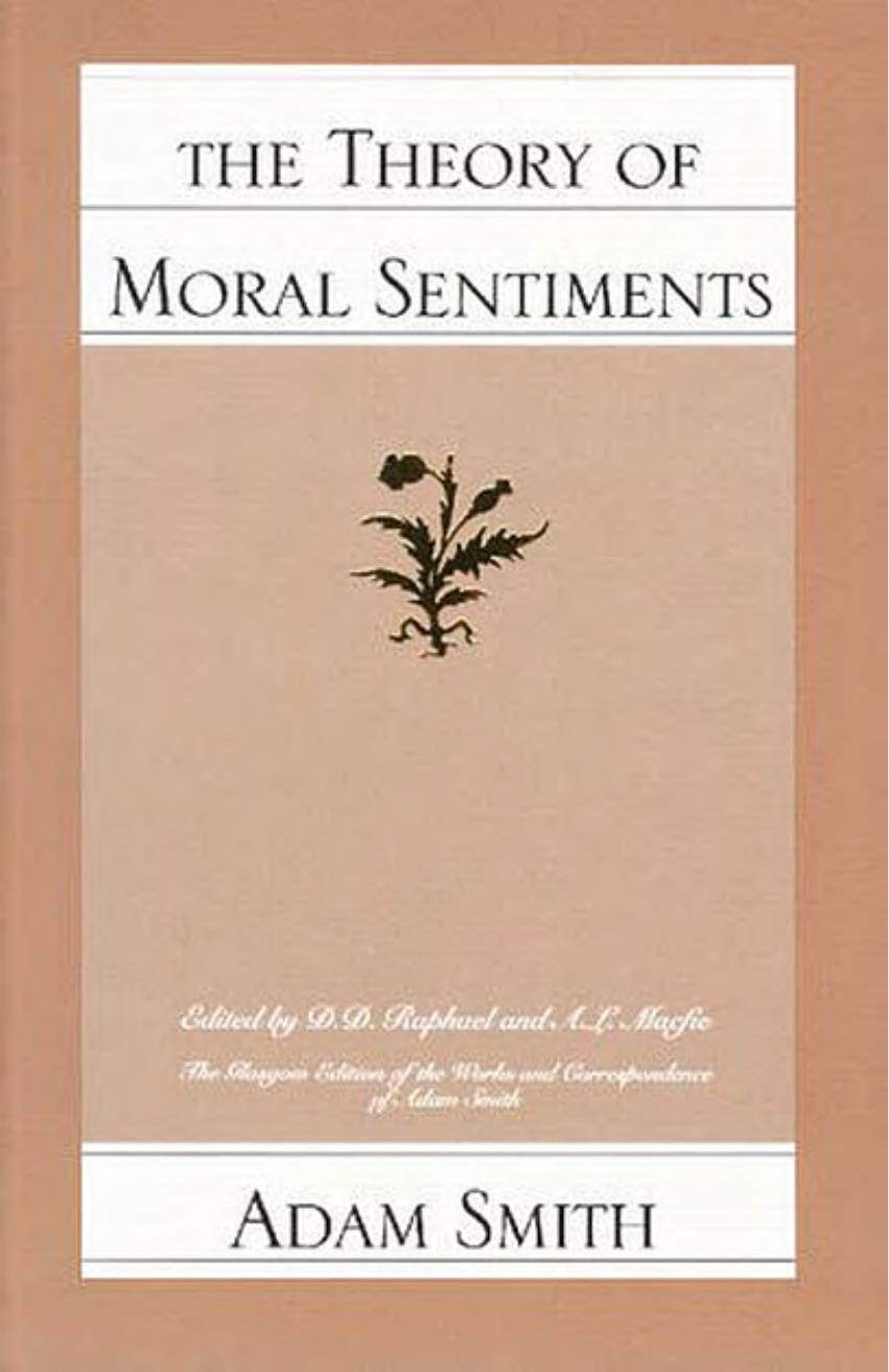 The Theory of Moral Sentiments (The Glasgow Edition of the Works and Correspondence of Adam Smith, 1) by Adam Smith