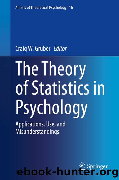 The Theory of Statistics in Psychology by Unknown