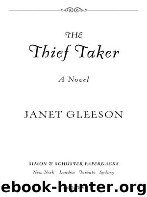 The Thief Taker by Janet Gleeson
