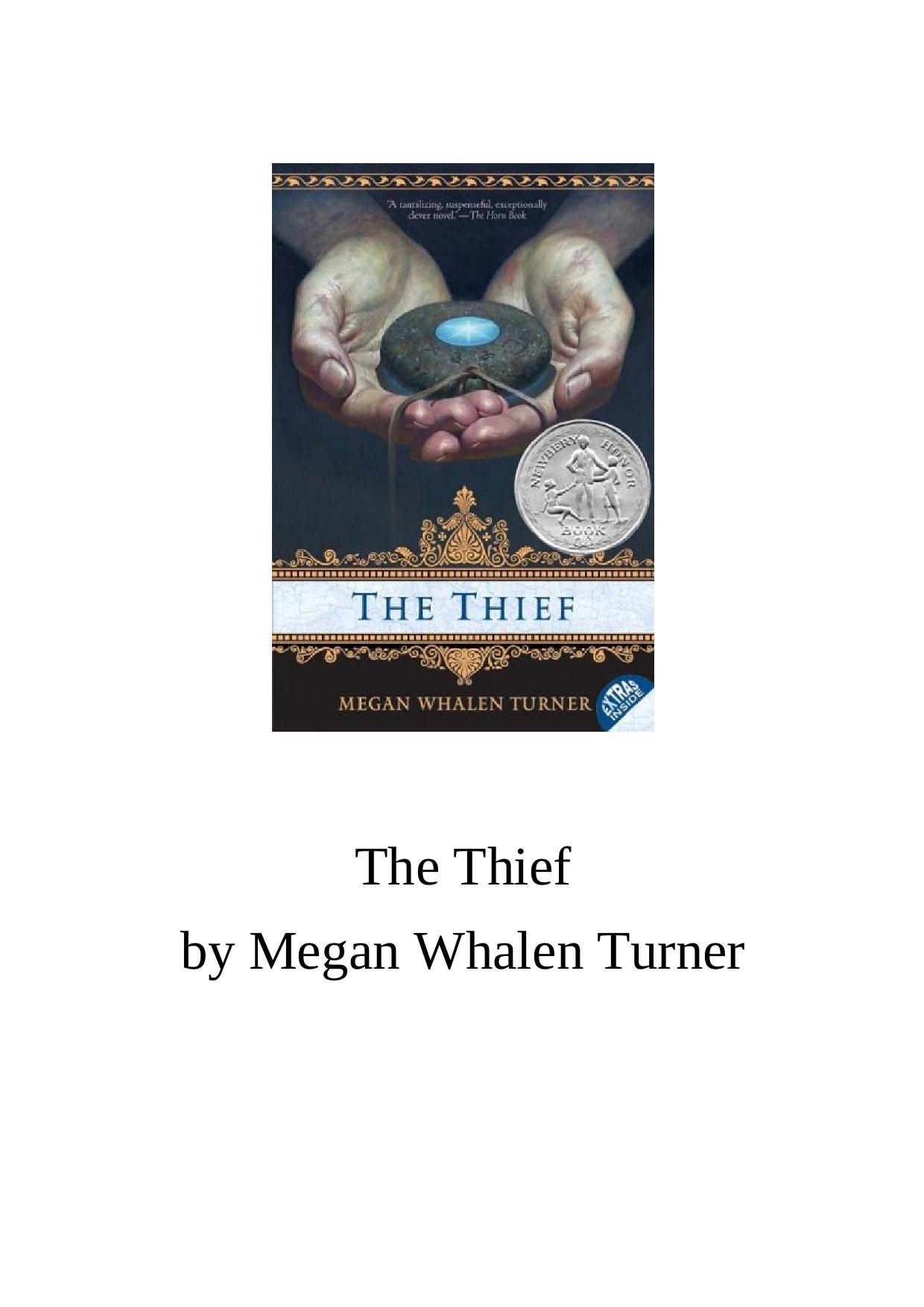 The Thief by Turner Megan Whalen