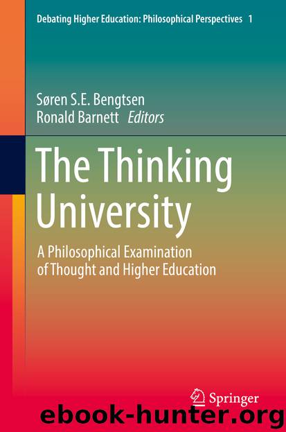 The Thinking University by Søren S.E. Bengtsen & Ronald Barnett