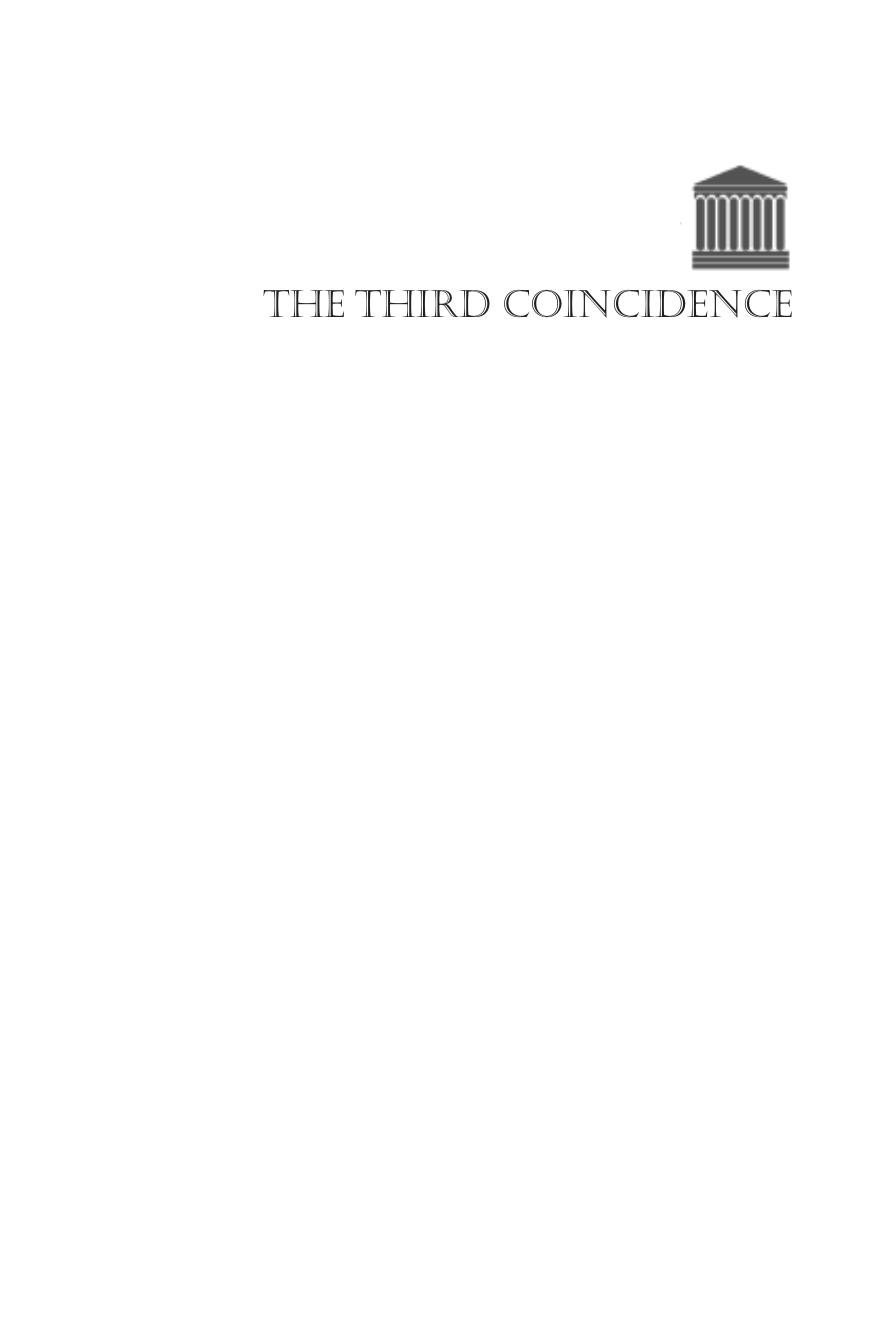 The Third Coincidence by David Bishop