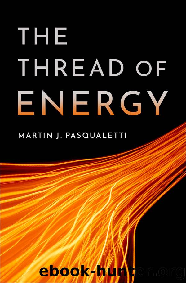 The Thread of Energy by Pasqualetti Martin J.;
