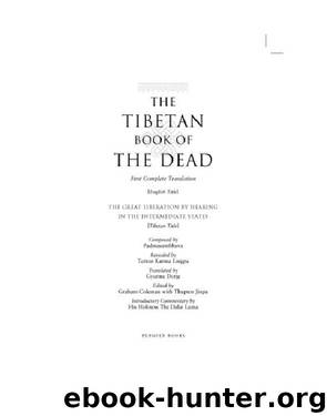 The Tibetan Book of the Dead by Dorje Gyurme; Coleman Graham