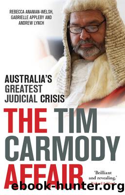 The Tim Carmody Affair by Ananian-Welsh Rebecca;Appleby Gabrielle;Lynch Andrew;
