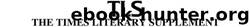 The Times Literary Supplement by The Times