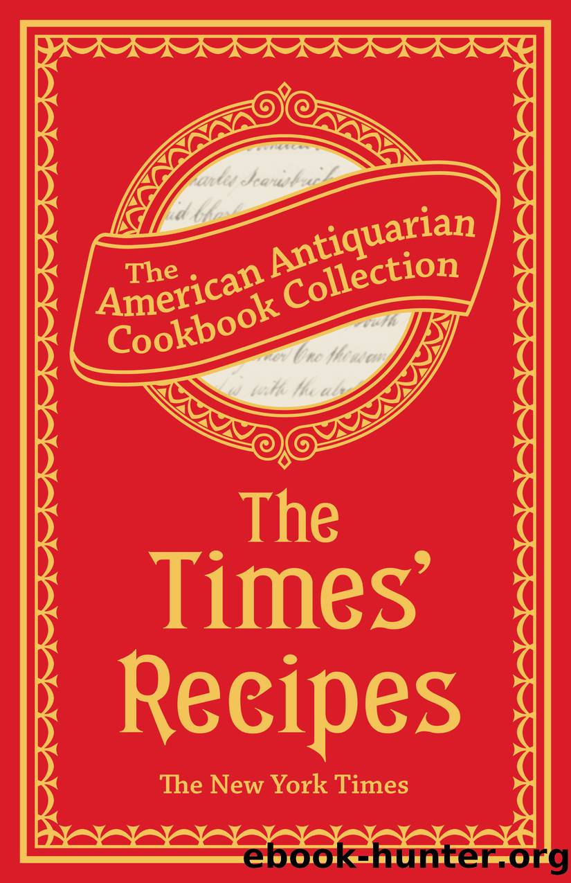 The Times' Recipes by Author