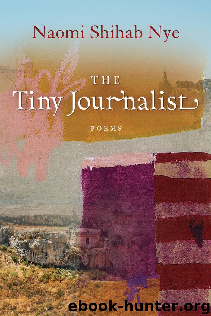 The Tiny Journalist by Naomi Shihab Nye