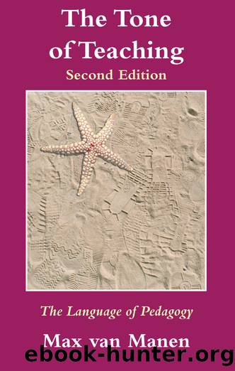 The Tone of Teaching by Max van Manen