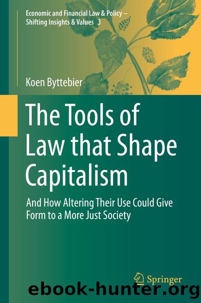 The Tools of Law that Shape Capitalism by Koen Byttebier