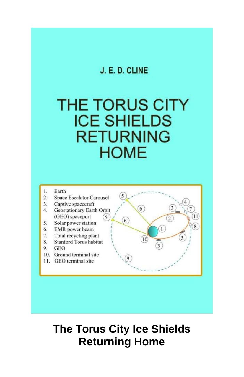 The Torus City Ice Shields Returning Home by J E D Cline