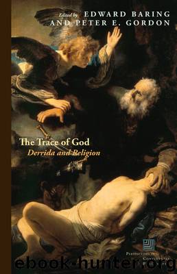 The Trace of God by Baring Edward; Gordon Peter E.;