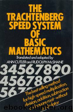 The Trachtenberg Speed System of Basic Mathematics by Jakob Trachtenberg