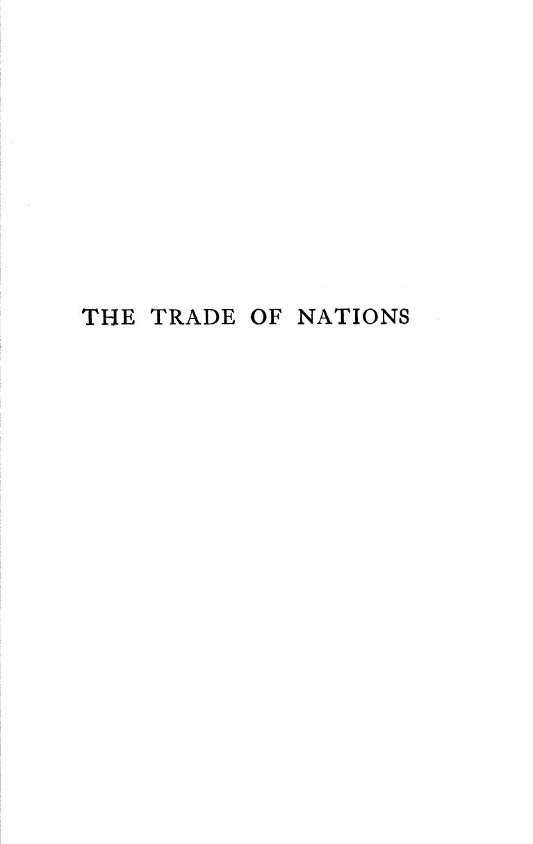 The Trade of Nations by Michael Heilperin