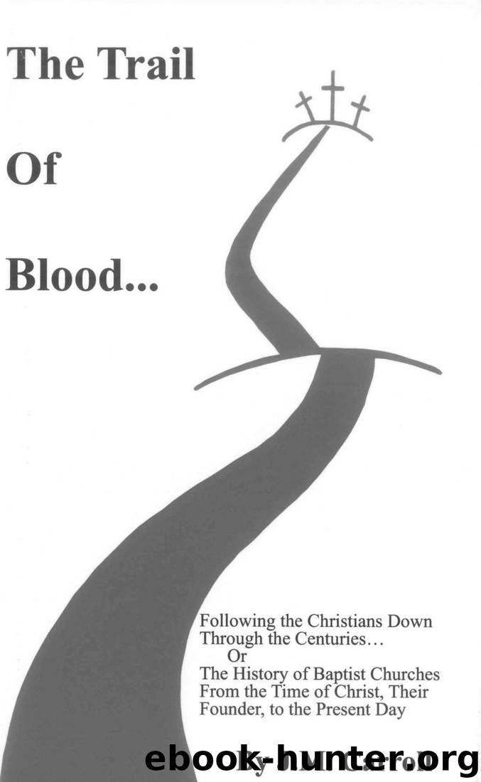 The Trail of Blood by J. M. Carroll