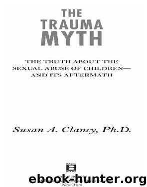 The Trauma Myth by Susan A. Clancy