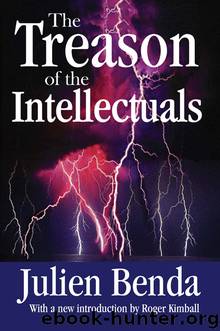 The Treason of the Intellectuals by Julien Benda