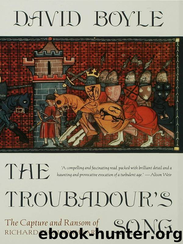 The Troubadour's Song by David Boyle