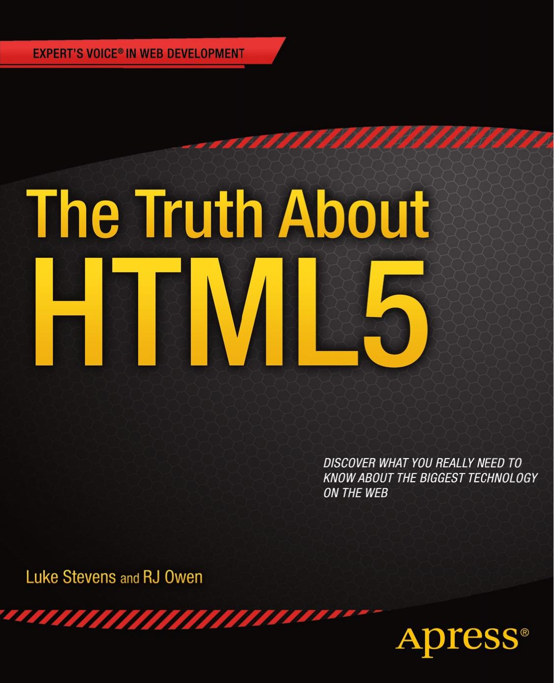 The Truth About HTML5 (2014) by Unknown