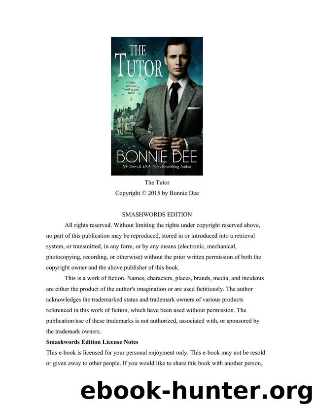 The Tutor by Dee Bonnie
