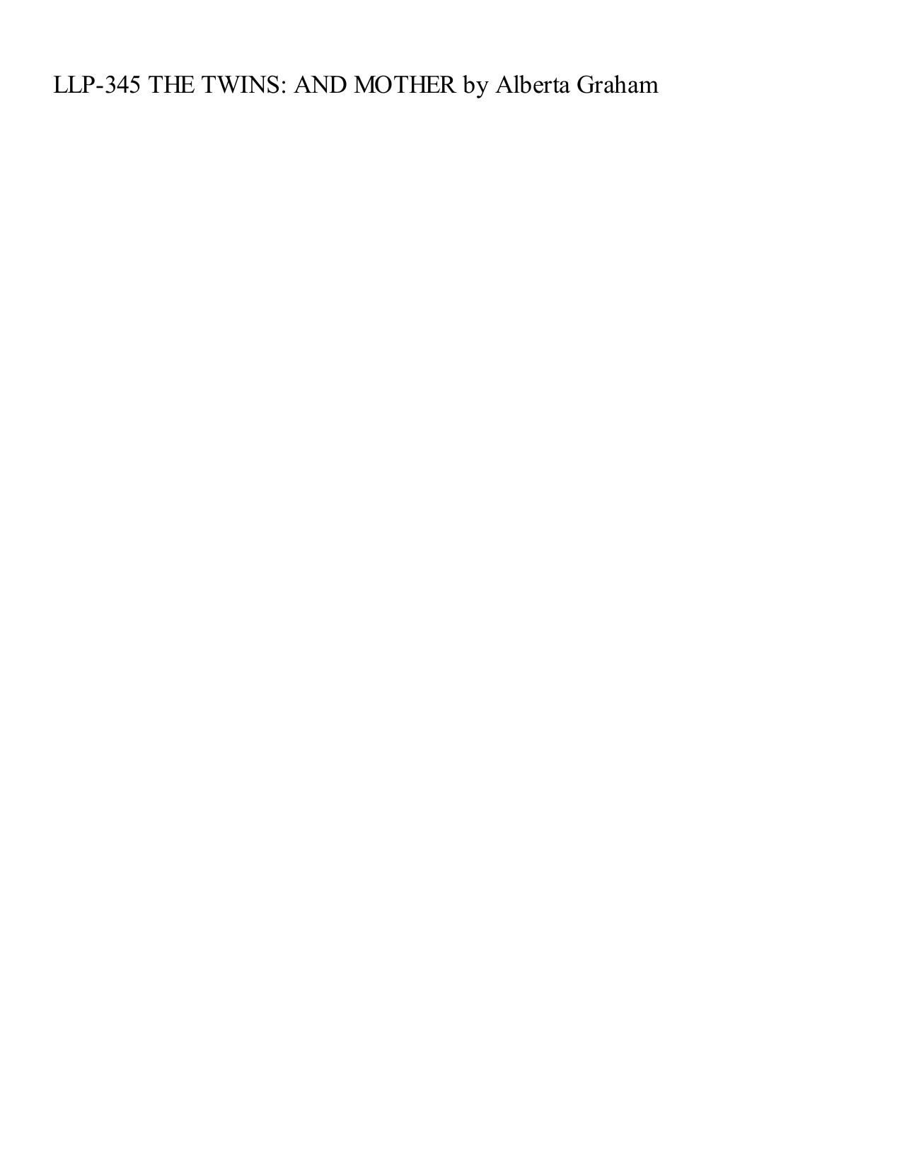 The Twins - And Mother by Alberta Graham