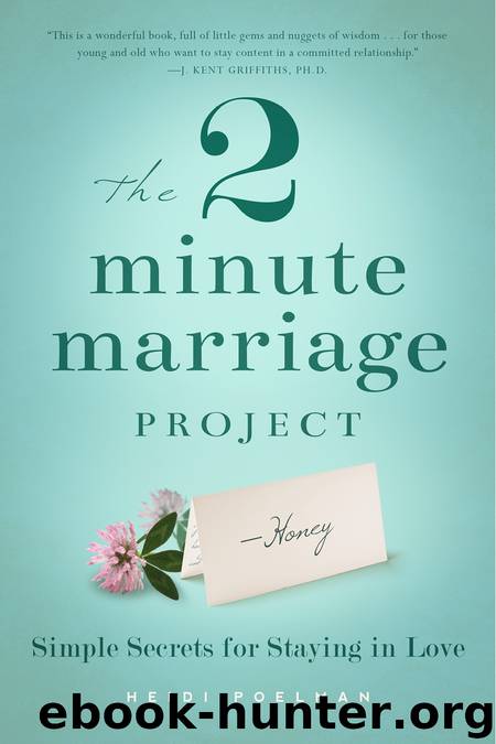 The Two-Minute Marriage Project by Heidi Poleman