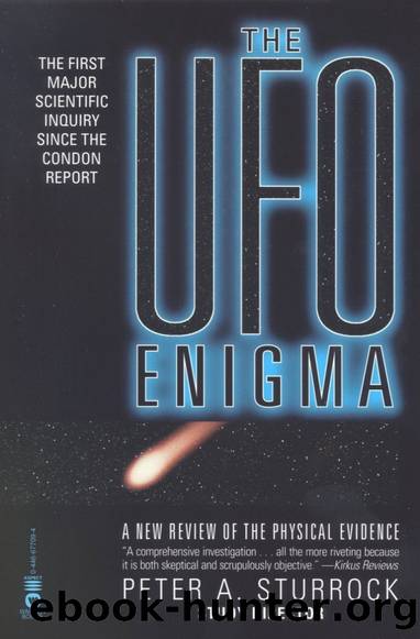 The UFO Enigma by Peter A. Sturrock