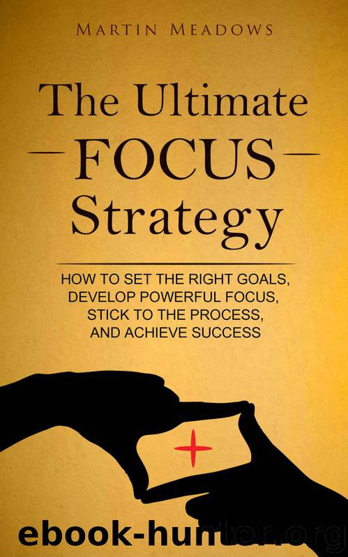 The Ultimate Focus Strategy: How to Set the Right Goals, Develop Powerful Focus, Stick to the Process, and Achieve Success by Meadows Martin