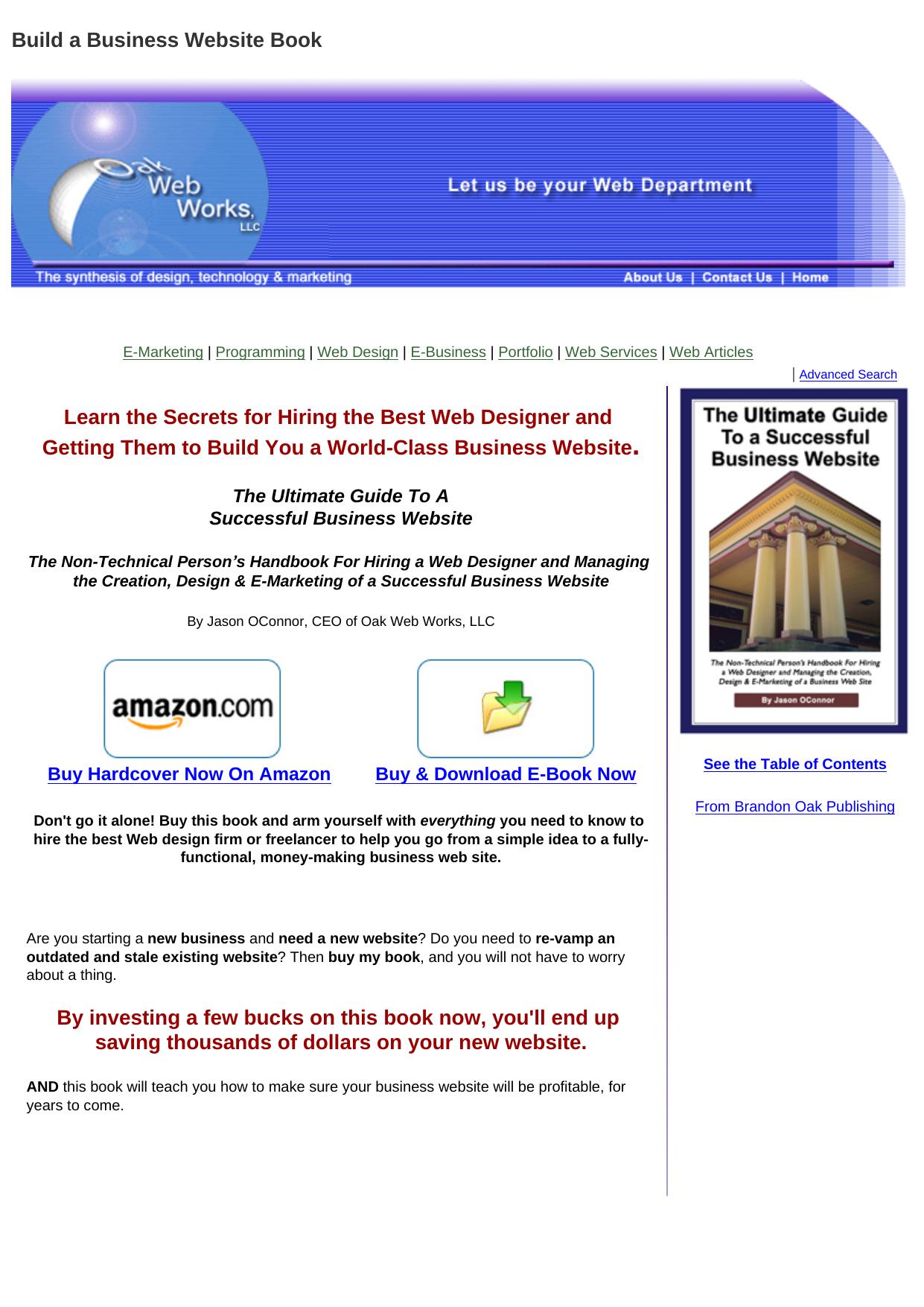 The Ultimate Guide To A Successful Business Website. by Best of Kuszter's Collection