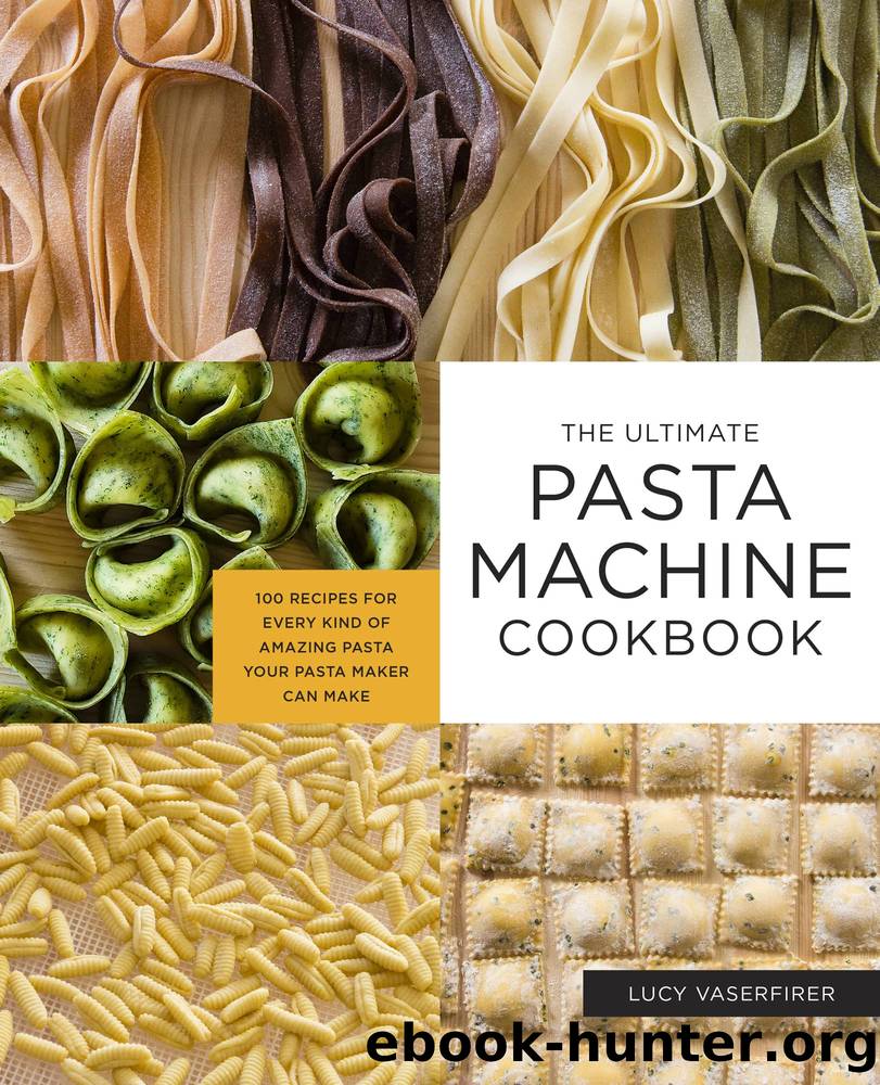 The Ultimate Pasta Machine Cookbook by Lucy Vaserfirer