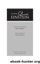 The Ultimate Quotable Einstein by Dyson Freeman & Einstein Albert