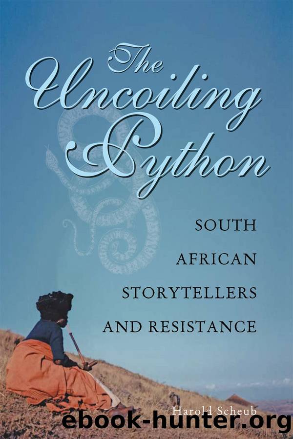 The Uncoiling Python by Scheub Harold;