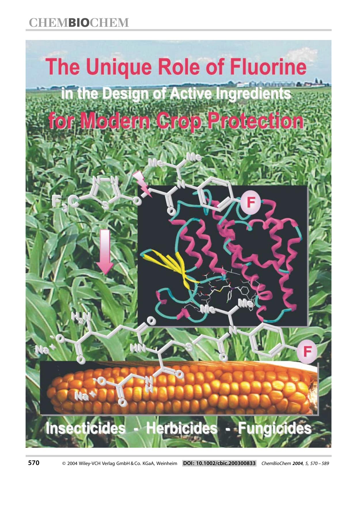 The Unique Role of Fluorine in the Design of Active Ingredients for Modern Crop Protection by Systemverwalter
