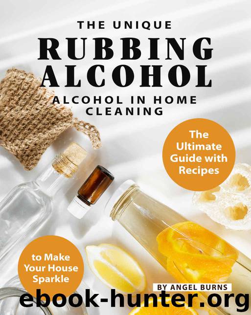 The Unique Rubbing Alcohol in Home Cleaning: The Ultimate Guide with Recipes to Make Your House Sparkle by Angel Burns