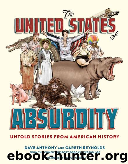 The United States of Absurdity: Untold Stories from American History by Dave Anthony & Gareth Reynolds