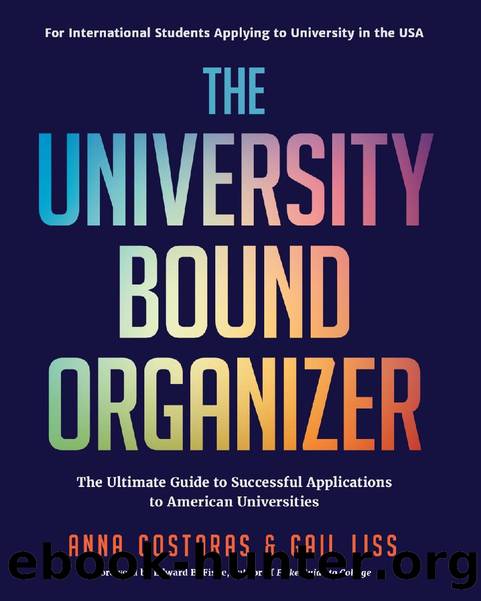 The University Bound Organizer by Anna Costaras & Gail Liss
