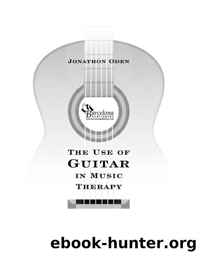 The Use of Guitar in Music Therapy by Jonathon Oden