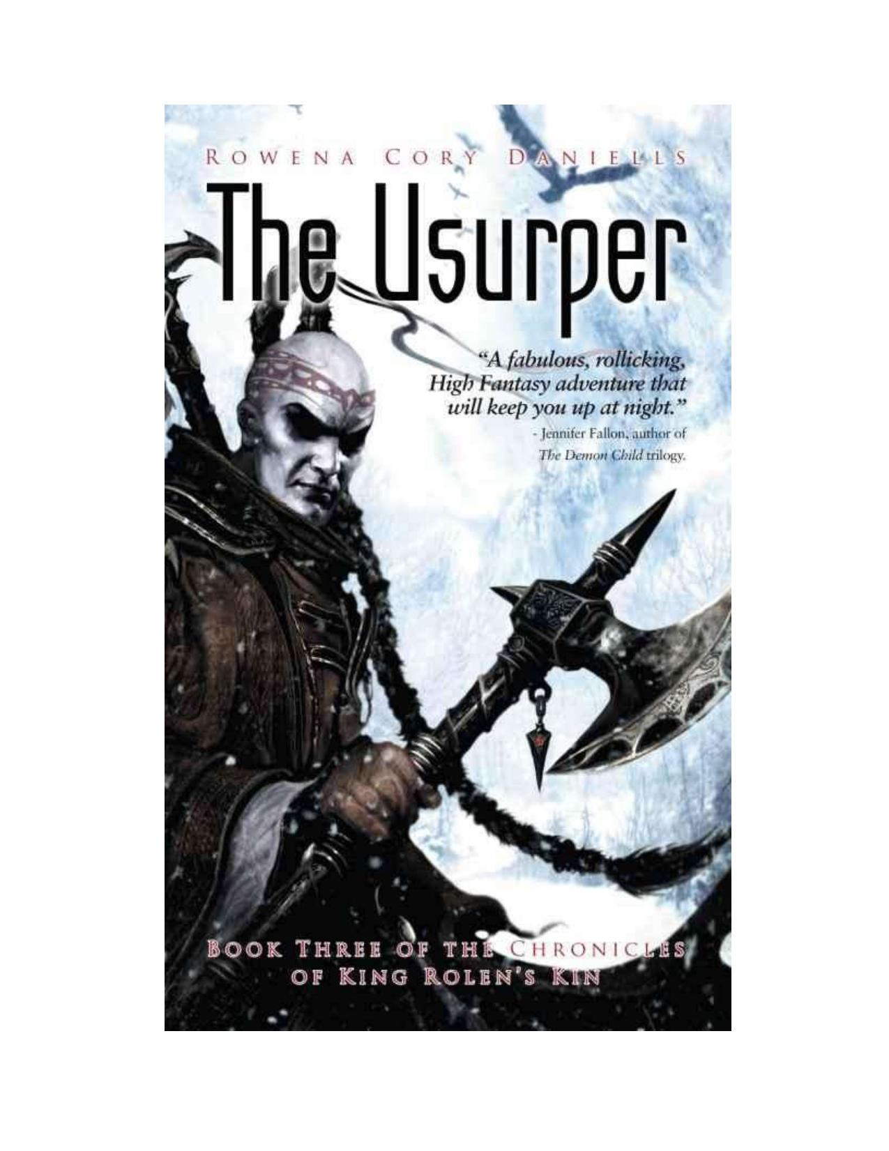 The Usurper by Rowena Cory Daniells
