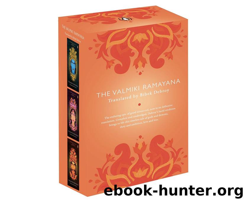 The Valmiki Ramayana (Set of 3 Volumes) by Valmiki Bibek Debroy