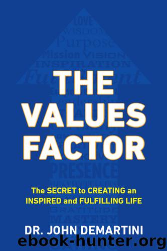 The Values Factor by John F. Demartini