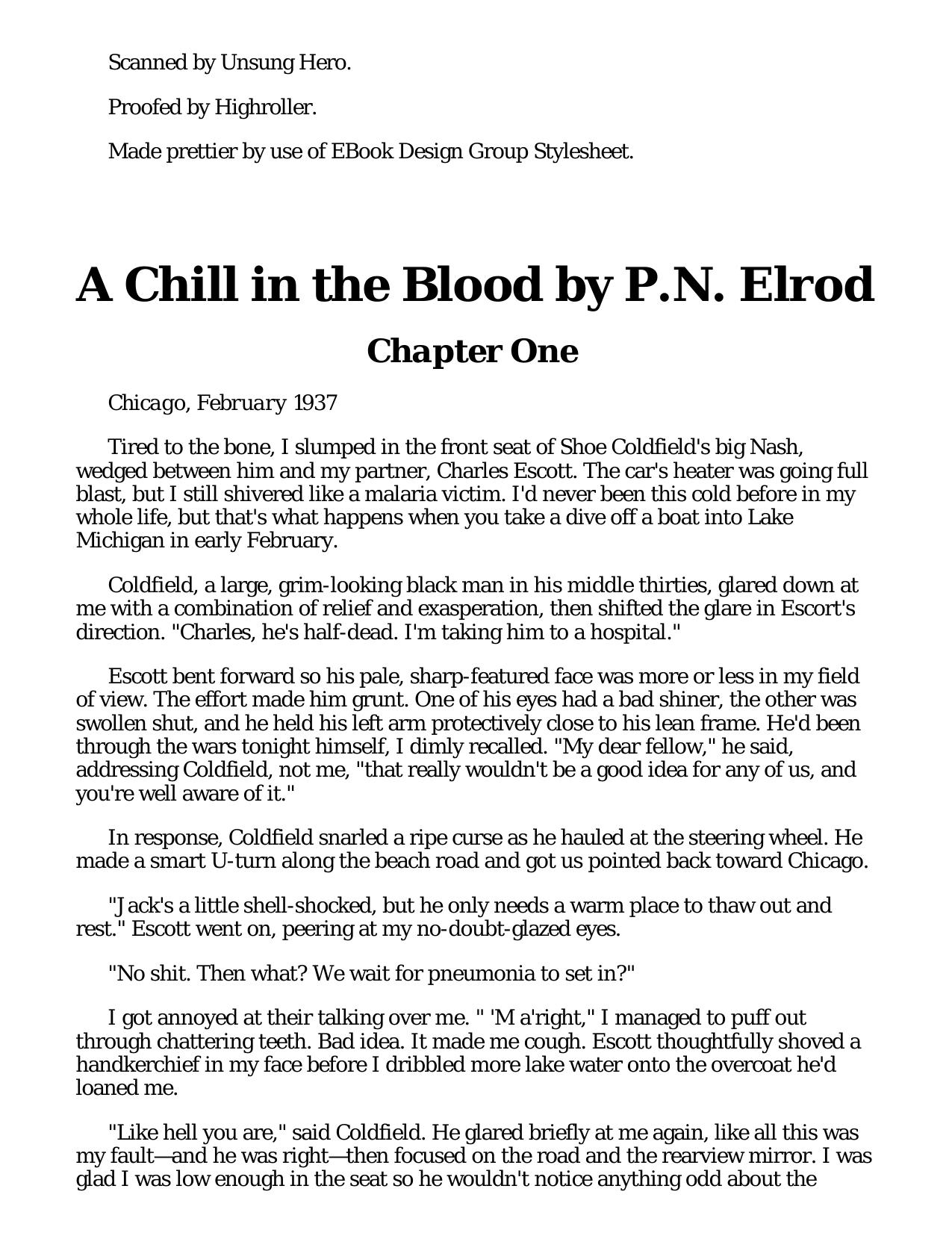 The Vampire Files 07 by A Chill in the Blood