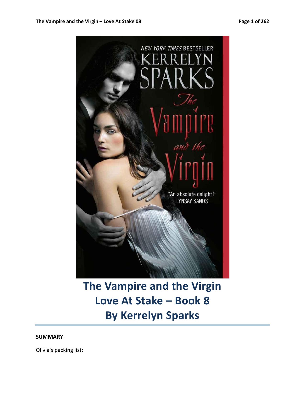 The Vampire and the Virgin by Kerrelyn Sparks