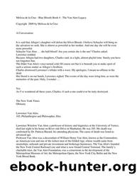 The Van Alen Legacy by Cruz Melissa de La